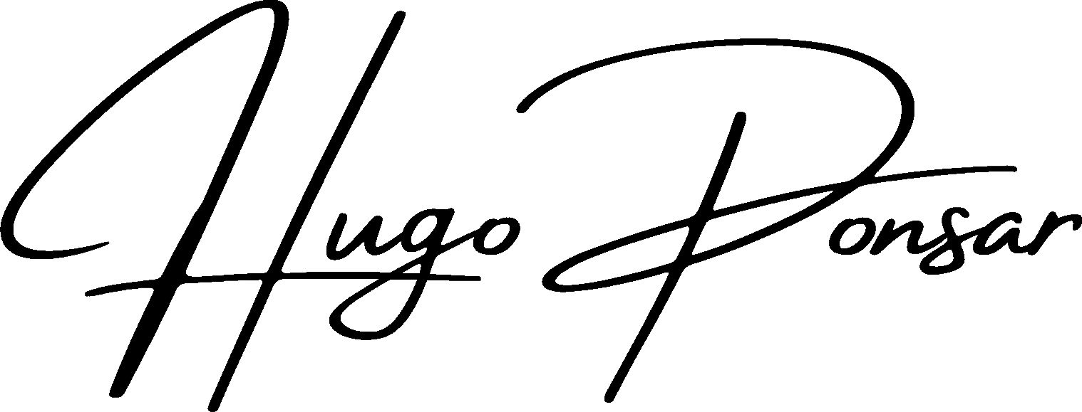 Signature Hugo ponsar