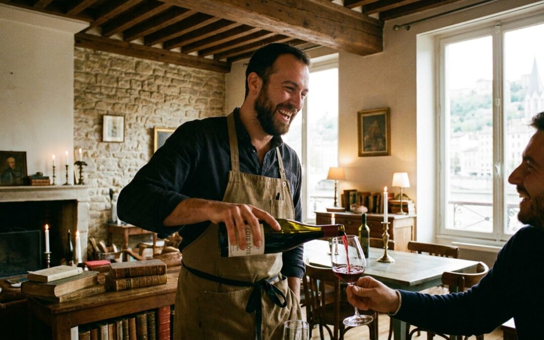 Cadeau original Lyon | Offrez une dégustation de vin à domicile