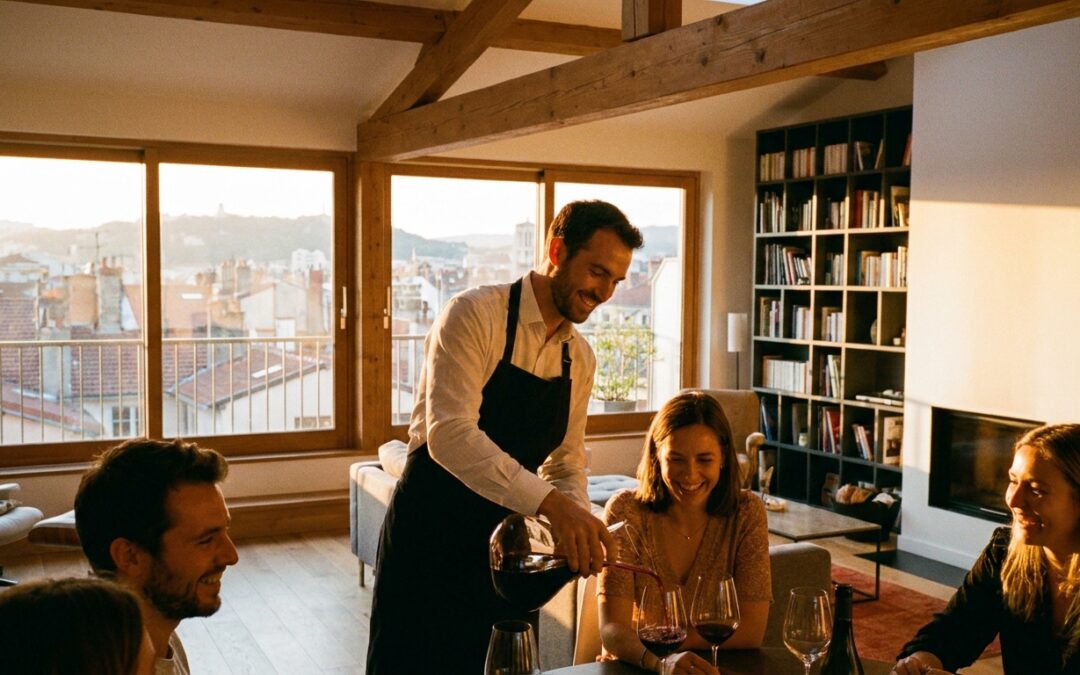 Apéro vin à domicile à Lyon | Le Repaire du Sommelier