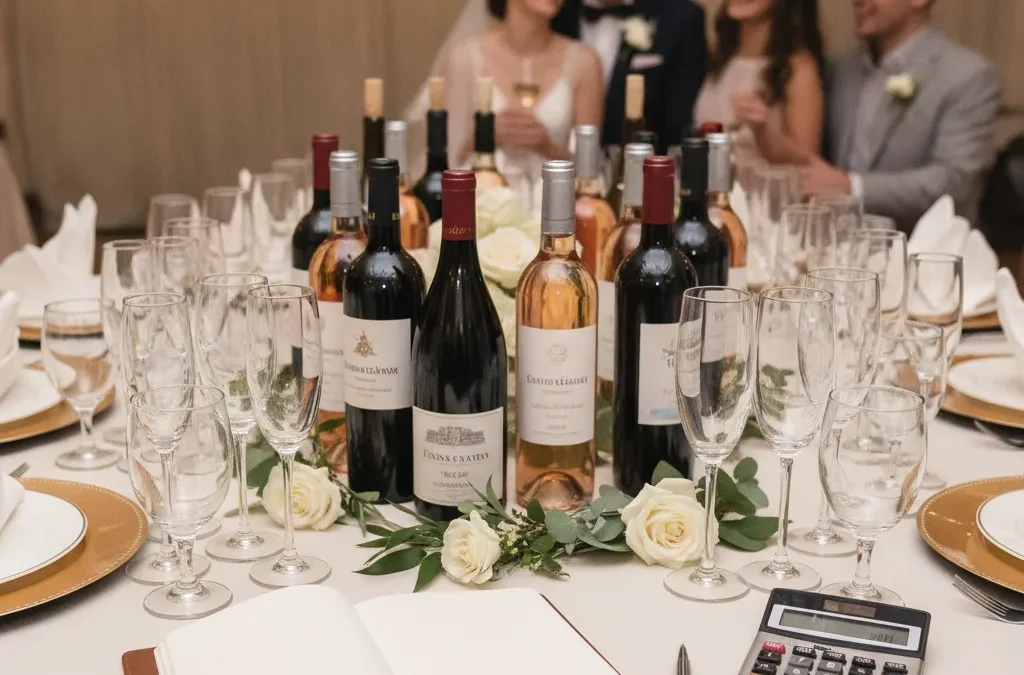 Combien de bouteilles de vin pour un mariage – Calcul