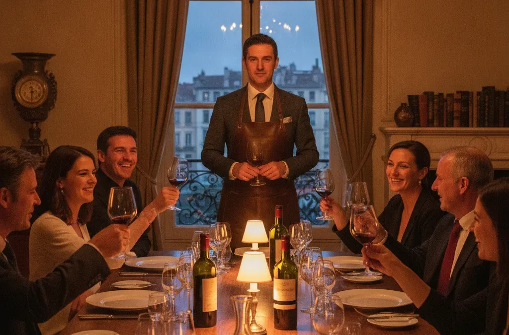 Tarif sommelier à domicile | Prix et formules 2026
