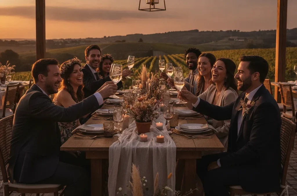 Vin d&rsquo;honneur mariage original | 3 alternatives locales