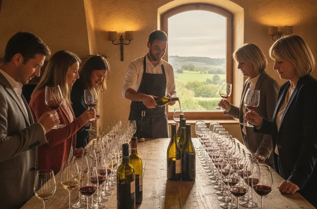 Animation œnologique en Haute-Loire – sommelier à domicile