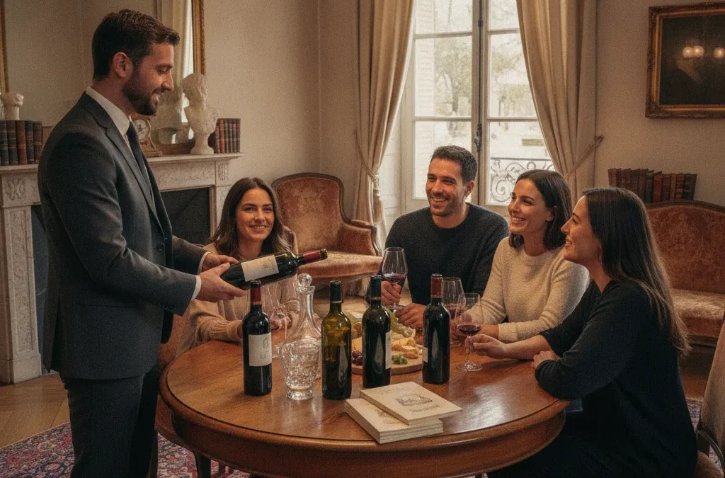 Sommelier à domicile à Saint-Étienne, soirée privée 2026